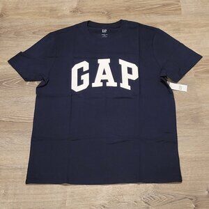 Men's Gap Navy Blue Crewneck Short Sleeve T-Shirt